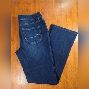 Maurices Dark Blue Women's Bootcut Jeans Size 12 Comfortable! Perfect Condition